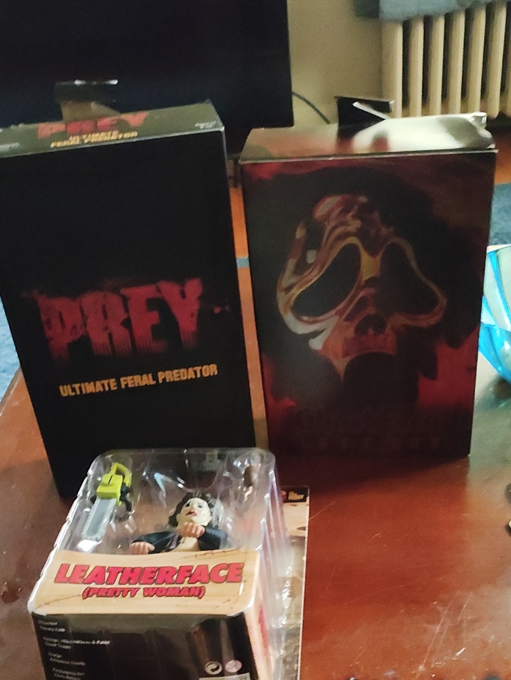 Leatherface (Pretty Woman) Action Figure - Black/Red Packaging